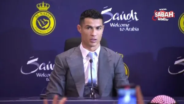 Cristiano Ronaldo, görkemli törenle Al Nassr’a imza attı | Video