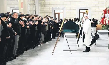 Sporcu ve sanatçılar cenazede buluştu