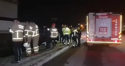 Kontrolden çıkan otomobil dereye düştü