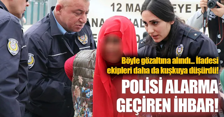 Adana’da ’bomba taşıyan kadın’ alarmı!