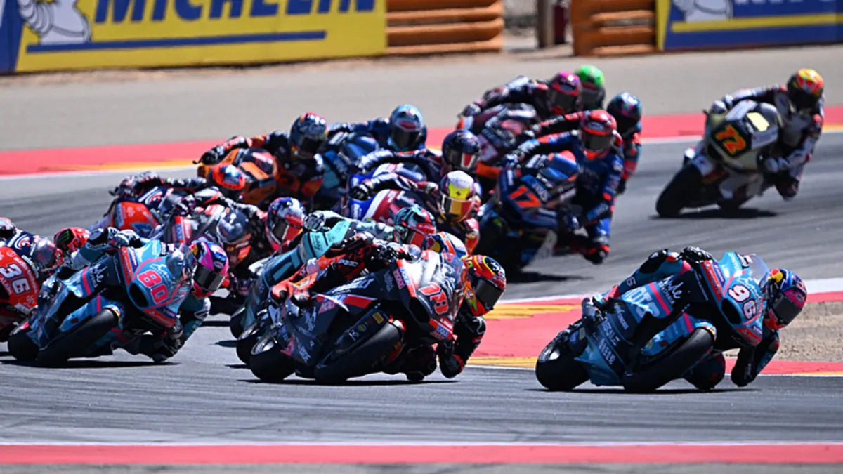 Milli motosikletçi Deniz Öncü, Moto2'nin İspanya ayağında 8. oldu