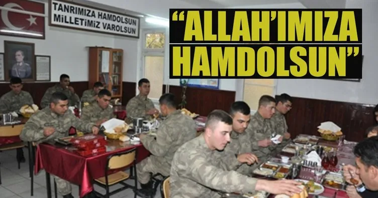 Jandarma Genel Komutanlığı’ndan yemek duası yönergesi