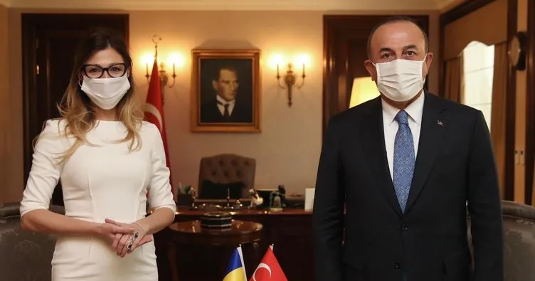 Dışişleri Bakanı Çavuşoğlu, Ukrayna Dışişleri Bakan Yardımcısı’nı kabul etti