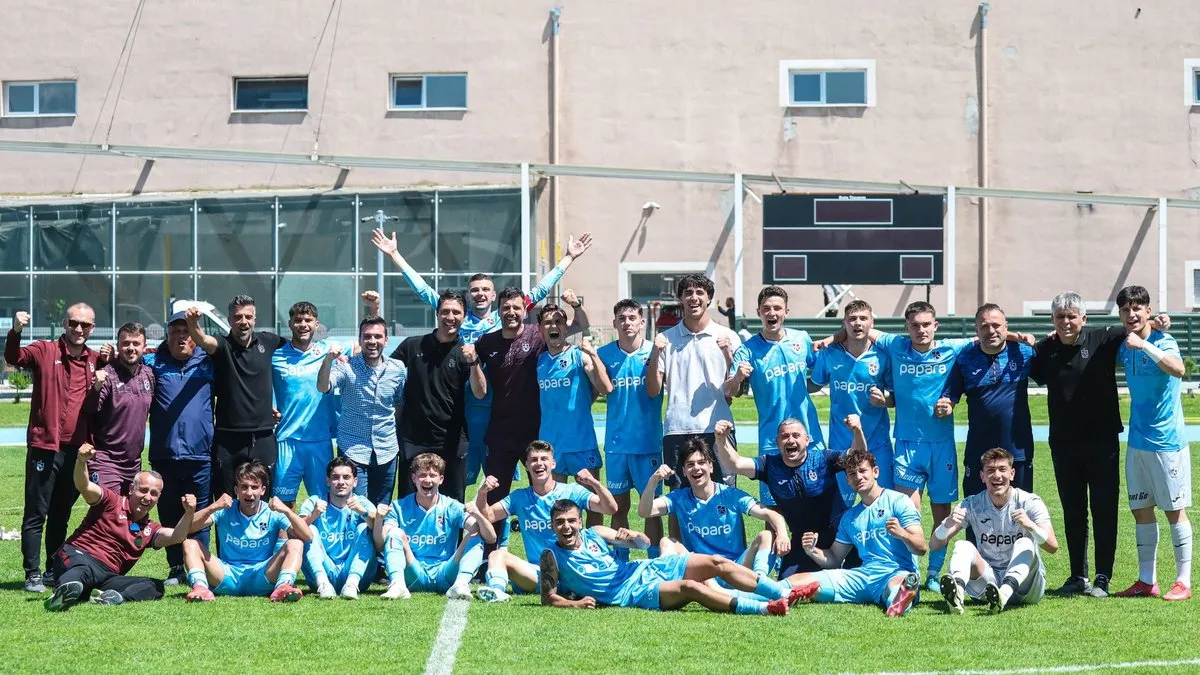 U19'un şampiyonu Trabzonspor! Son 5 yılda 3.kez...