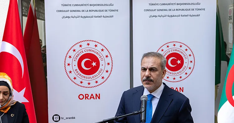 Dışişleri Bakanı Hakan Fidan Cezayir’de!