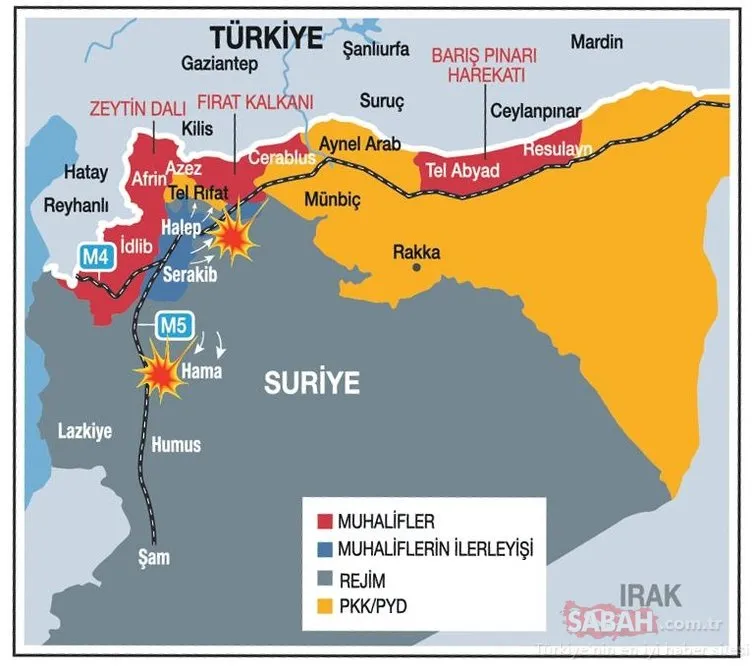 Son dakika | Suriye'de neler oluyor? Suriye Milli Ordusu yeni hedef belirledi: İşte dünyanın konuştuğu o harita!