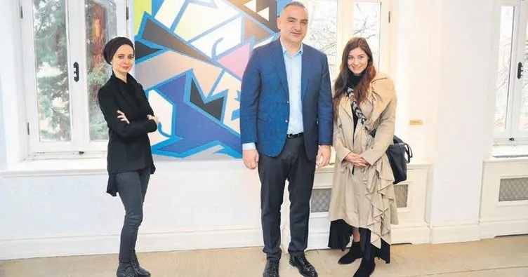 Kültür ve Turizm Bakanı’yla sanat turu