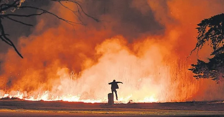 Los Angeles yandı ABD çaresiz kaldı