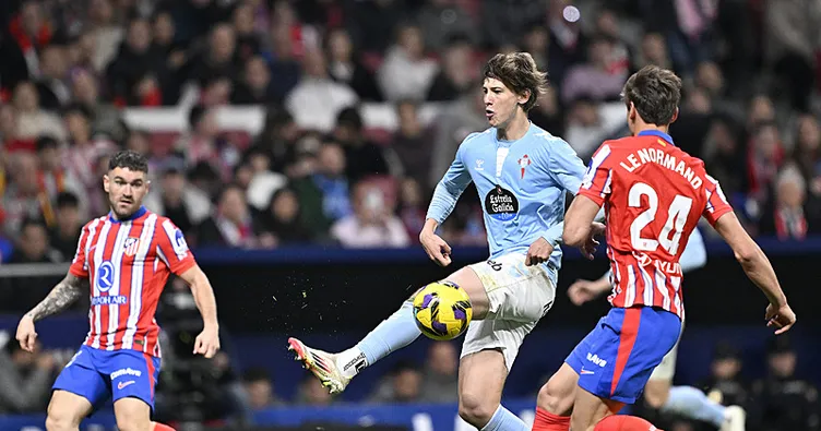 Atletico evinde Celta Vigo’ya takıldı!