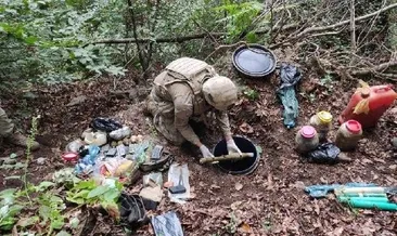 İçişleri duyurdu! Amanoslar’da ele geçirilen patlayıcı ve mühimmat imha edildi