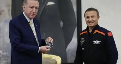 Başkan Erdoğan, Türkiye’nin ilk astronotu Gezeravcı ve ailesini kabul etti | Video