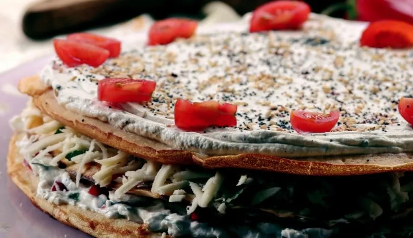 Labneli Krep Pastası