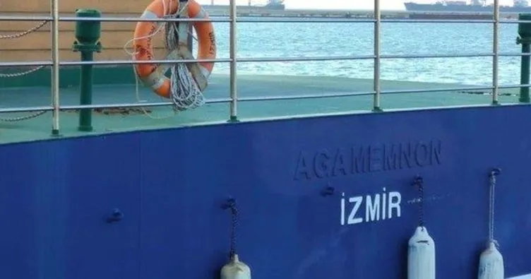 İzmir’deki yüzer iskeleye Agememnon ismi verildi