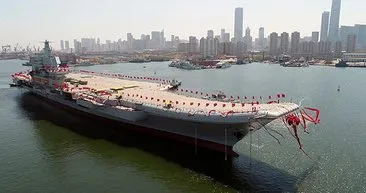 Çin’in ilk yerli uçak gemisinin seyir testi başladı