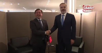 Dışişleri Bakanı Fidan, İspanya Dışişleri Bakanı Albares ile görüştü | Video