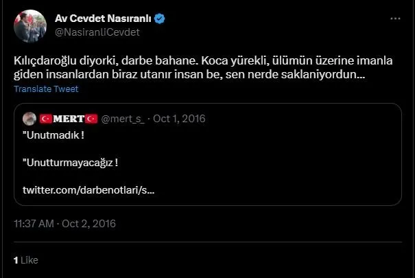 CHP'liler çıldıracak! Kemal Kılıçdaroğlu'nun yeni başdanışmanı Erdoğan fanatiği çıktı! 'Darbe gecesi nereye saklandın Kemal?'