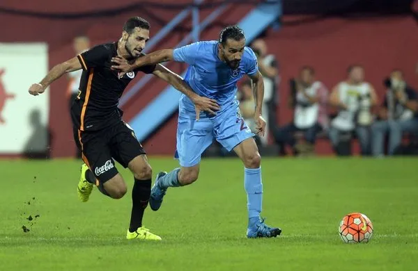 Trabzonspor - Galatasaray maçından kareler