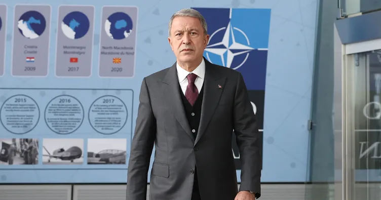 Son dakika: Bakan Akar’dan Suriye’nin kuzeyine harekat mesajı: Hedefimiz orası...