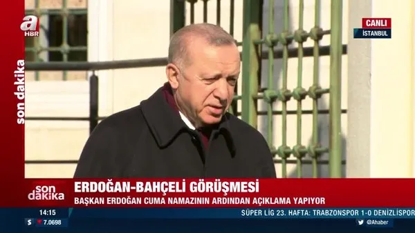 Cumhurbaşkanı Erdoğan'dan Cuma namazı sonrası önemli açıklamalar (5 Şubat 2021 Cuma) | Video