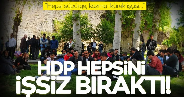 HDP’li Sur Belediyesi’nin işçi kıyımı sürüyor! 145 işçi eyleme başladı