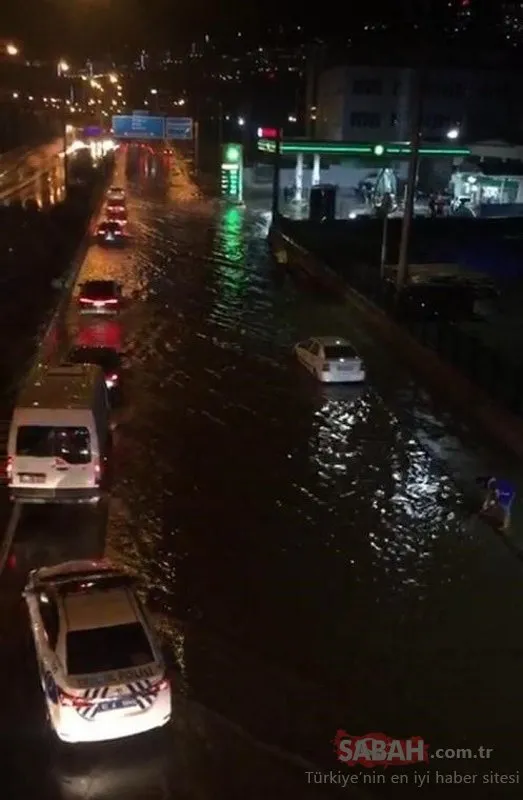 Trabzon'daki şiddetli sağanak Araklı ve Arsin'de hasara yol açtı