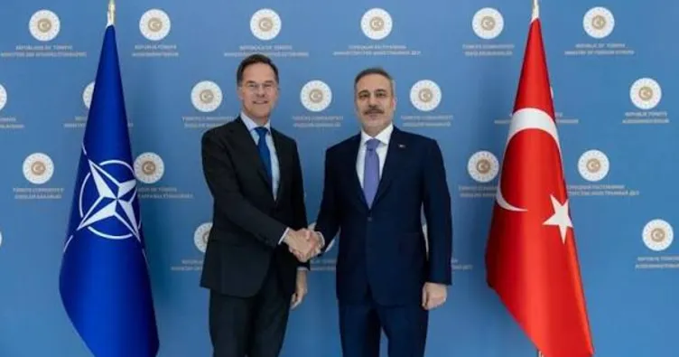 Bakan Fidan NATO Genel Sekreteri Rutte ile bir araya geldi