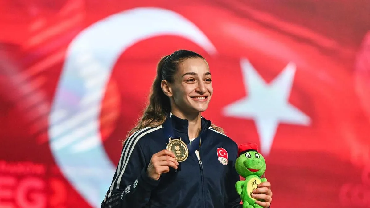 Buse Naz Çakıroğlu Avrupa şampiyon oldu!