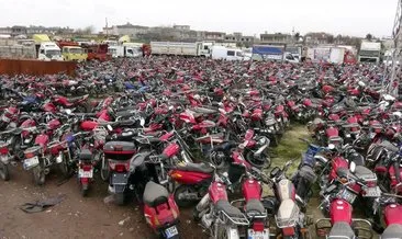Şanlıurfa’da çürümeye terk edilen motosikletler ekonomiye kazandırılıyor!