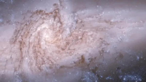 NASA'da flaş galaksi görüntüsü paylaşımı | Video