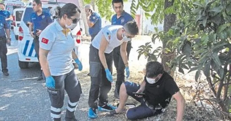 Yolda yürürken kabusu yaşadı