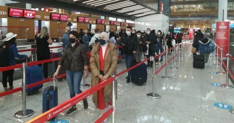 İstanbul’dan kapanma kaçışı! Kaymakamlık, havalimanı, otogarlarda yoğunluk