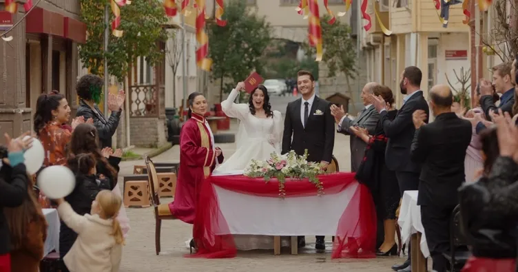 Gülayşe ve Barbaros’un en mutlu günü