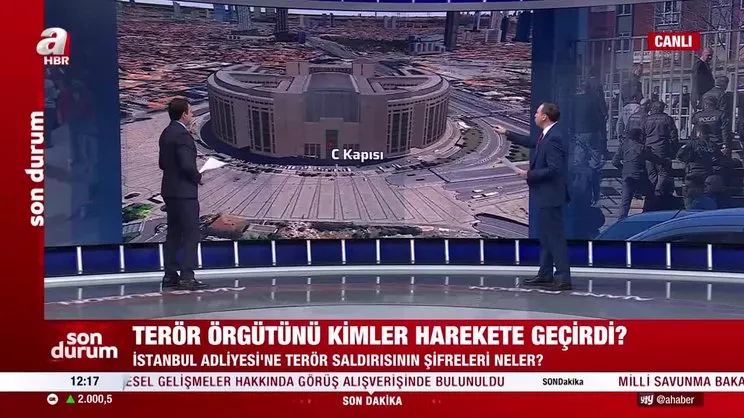 Bu fotoğraf ilk kez A Haber'de! Adliye saldırganları, canlı yayın yapacaklarmış | Video