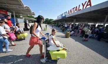 Antalya’ya 18 günde 1.5 milyon turist geldi