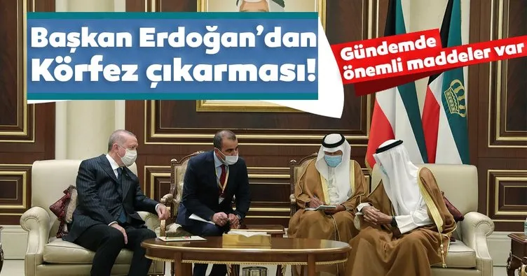 Son dakika: Başkan Erdoğan’dan Kuveyt’e ziyaret! Emir El Cabir’e taziye ziyaretinde bulundu