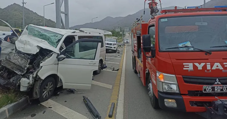 Amasya’da trafik kazası: 2 ölü, 7 yaralı