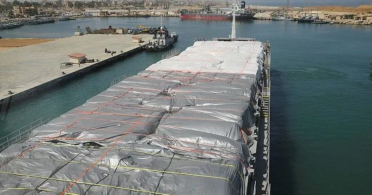 Türkiye’nin Gazze’ye gönderdiği insani yardım taşıyan 9. gemi Mısır’a ulaştı