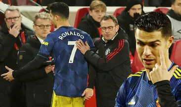 Manchester United’da Ronaldo-Rangnick krizi! Tepkisi olay oldu