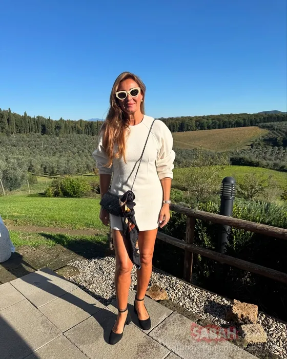 Pınar Altuğ ile Yağmur Atacan çifti Toskana pozları ile düşman çatlattı! Film sahnesi gibi karelere beğeni yağdı...