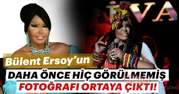 Bülent Ersoy’un daha önce hiç görülmemiş fotoğrafı ortaya çıktı!