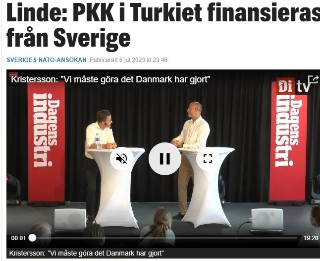 İsveçli eski bakandan olay yaratacak itiraf: Türkiye'deki PKK'yı İsveç'ten finanse ediyorlar