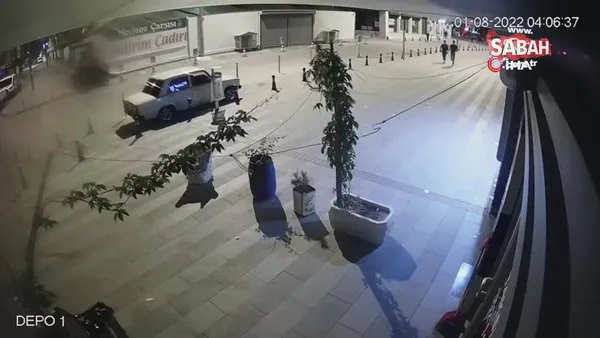 Sokak ortasında gasp kamerada | Video