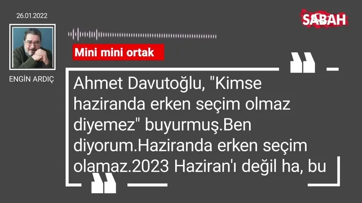 Engin Ardıç | Mini mini ortak