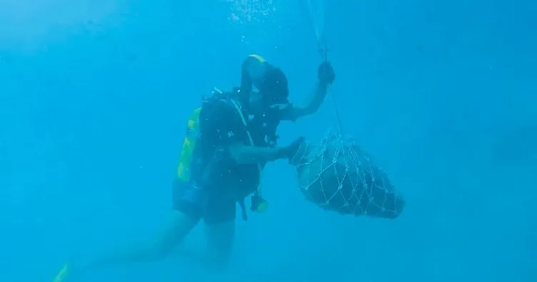 Kekova’da su altı kurtarma kazısı