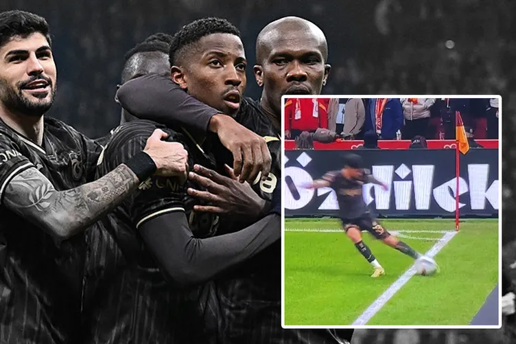 Son dakika haberleri: Galatasaray - Trabzonspor maçında olay pozisyon! Eren Elmalı’nın topu dışarıdan mı geldi? Uğurcan - Mendy gerginliğİ...