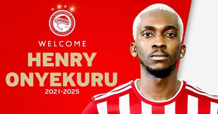 Henry Onyekuru resmen Olympiacos’ta! Bonservis bedeli...