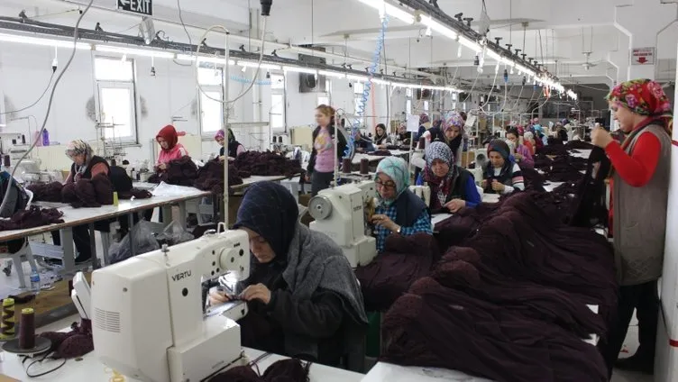 Bu fabrikada çalışan herkes kadın