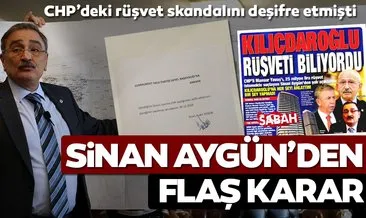 Son dakika: Eski milletvekili Sinan Aygün, CHP’den istifa etti! İşte o istifa dilekçesi