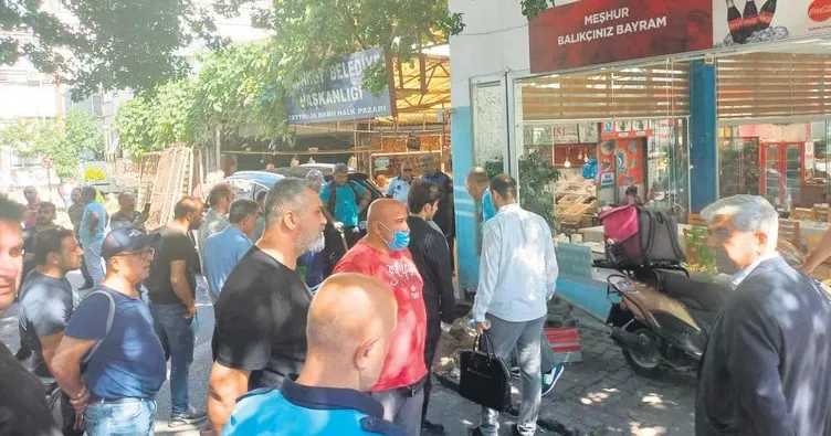 Bakırköy’de ‘hırsız başkan’ sloganları