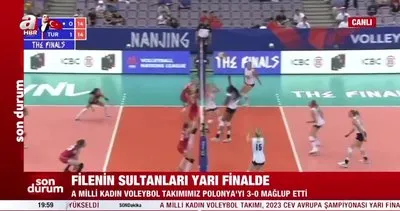 SON DAKİKA | Filenin Sultanları yarı finalde! | Video
